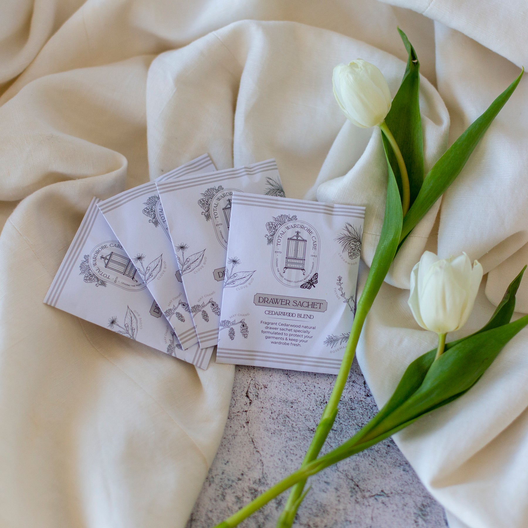 Drawer Sachet - Cedarwood Blend