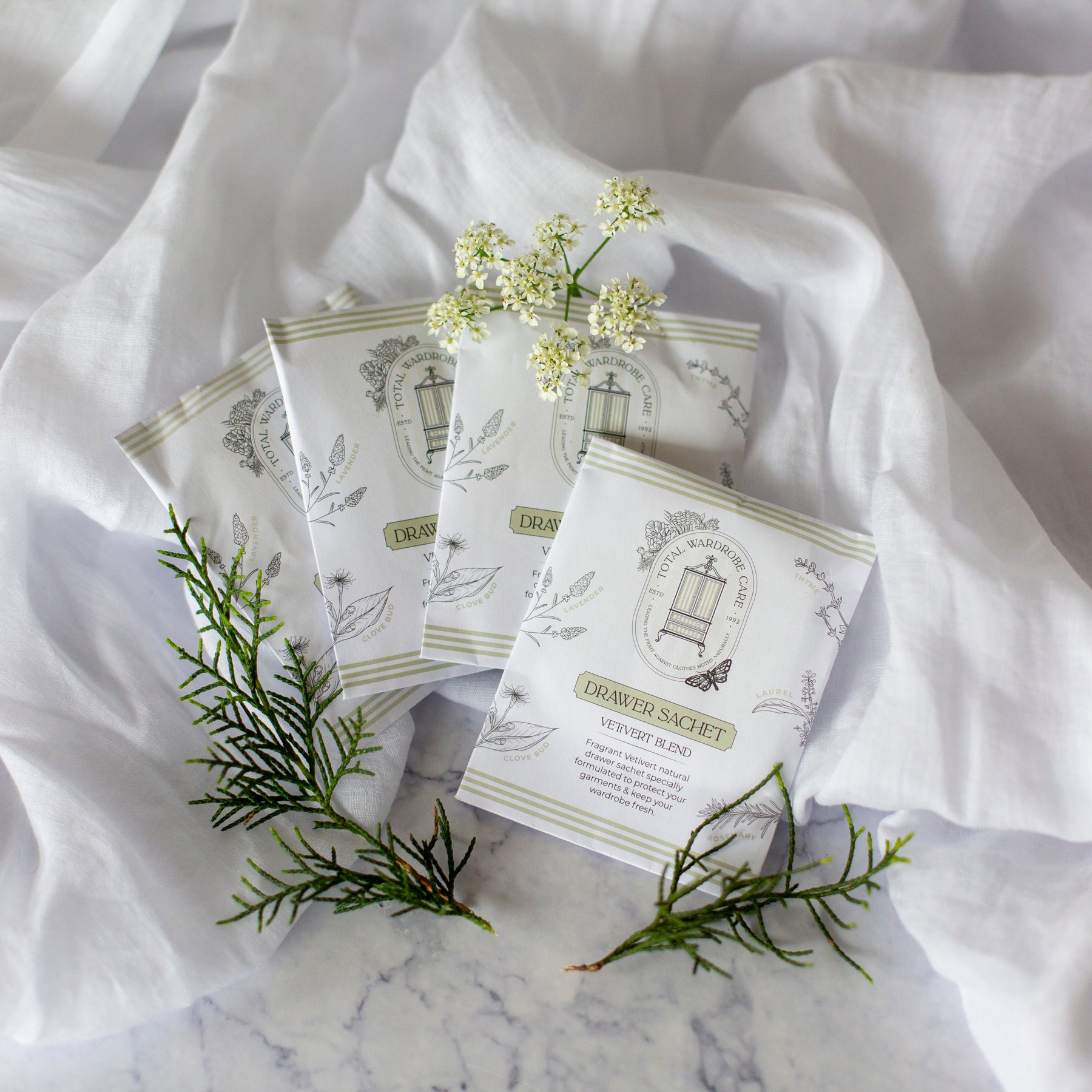 Drawer Sachet - Vetivert Blend