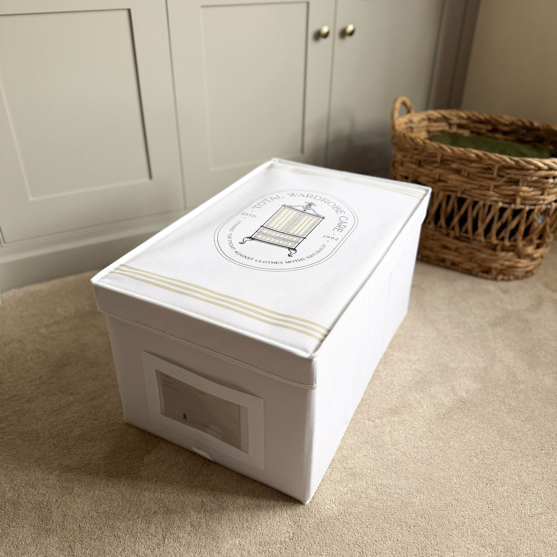 closed storage box