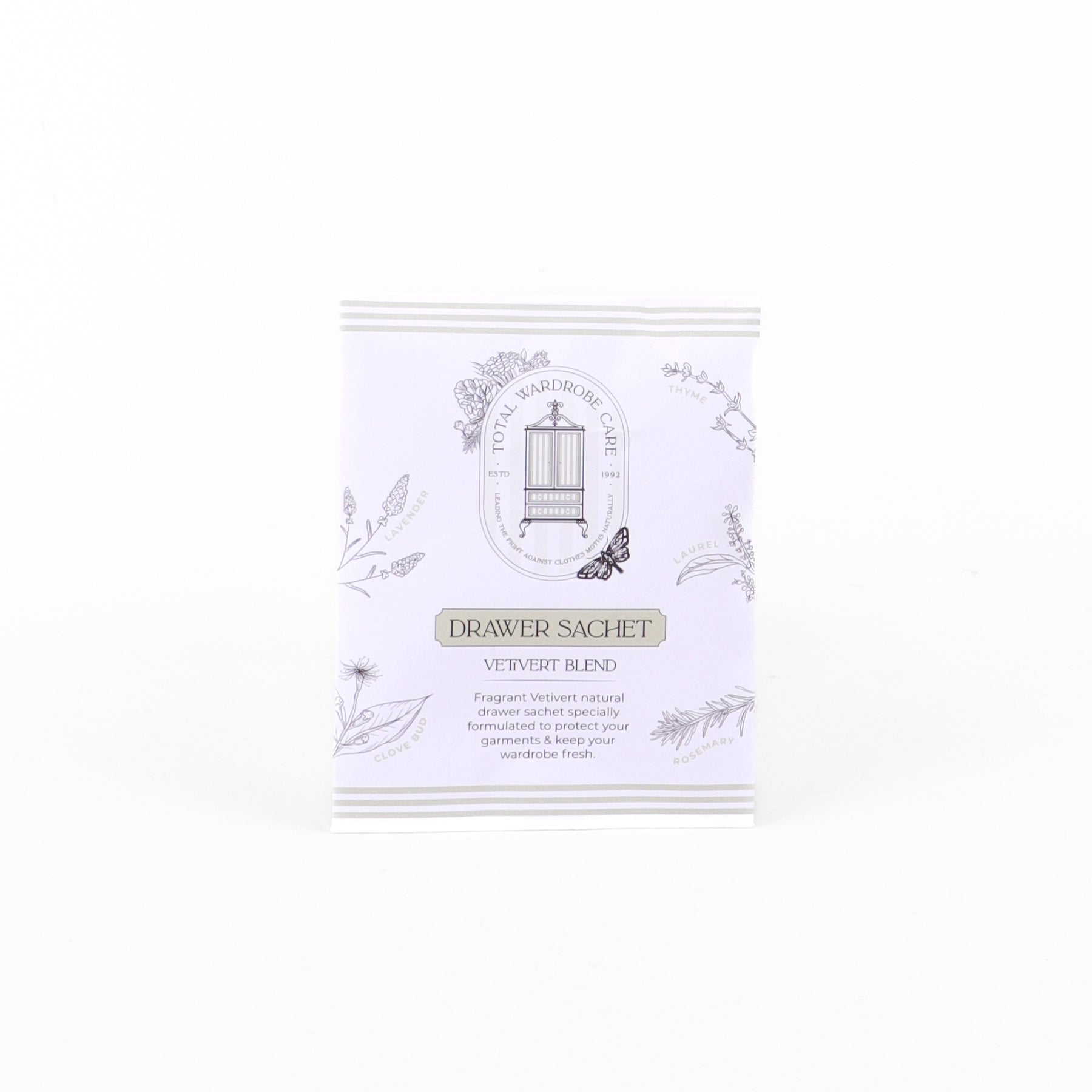 Drawer Sachet - Vetivert Blend