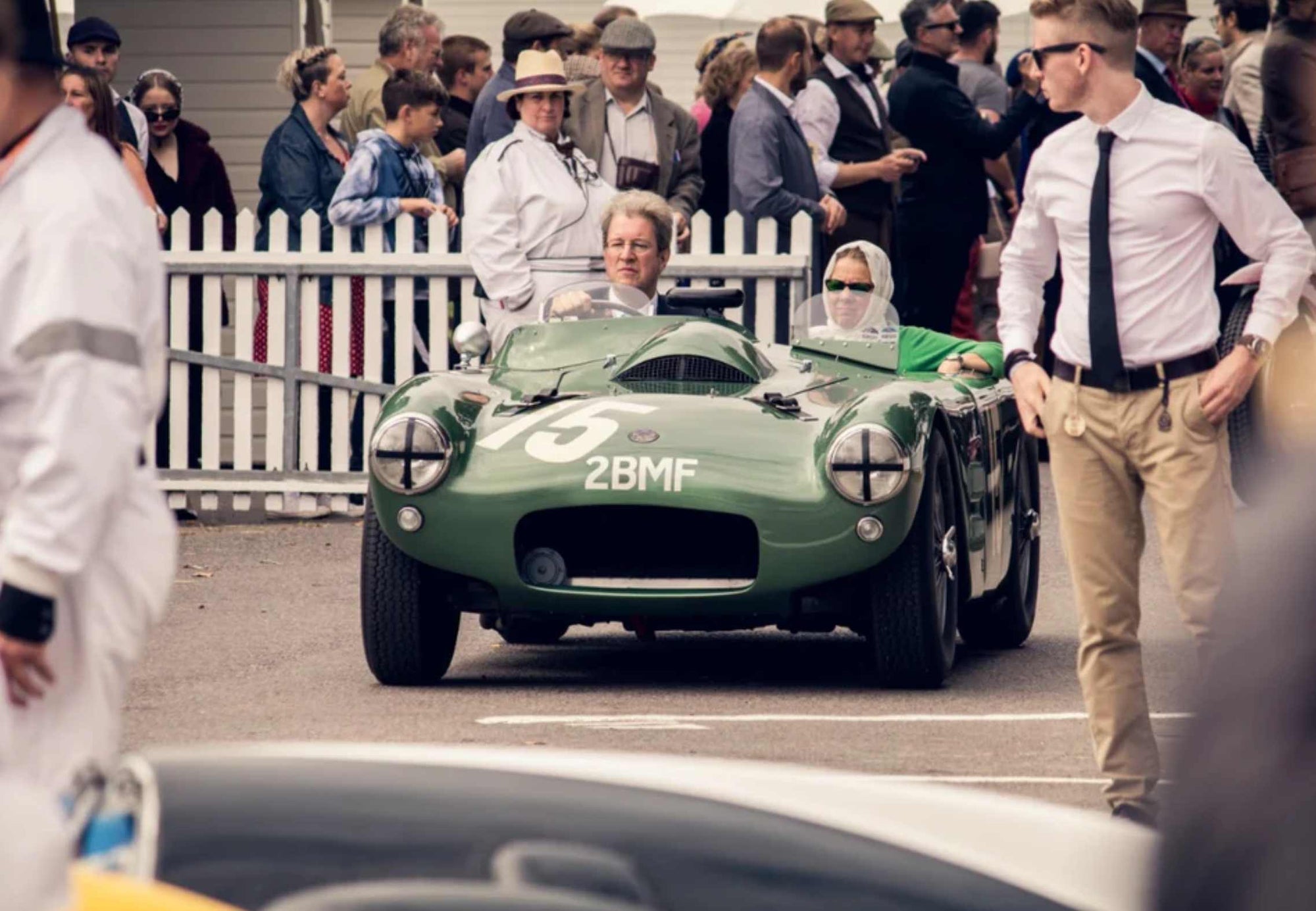 PRESERVING GARMENTS FOR GOODWOOD REVIVAL