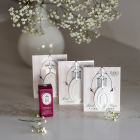 Ceramic Hanging Infuser & May Chang Essential Oil Gift Set