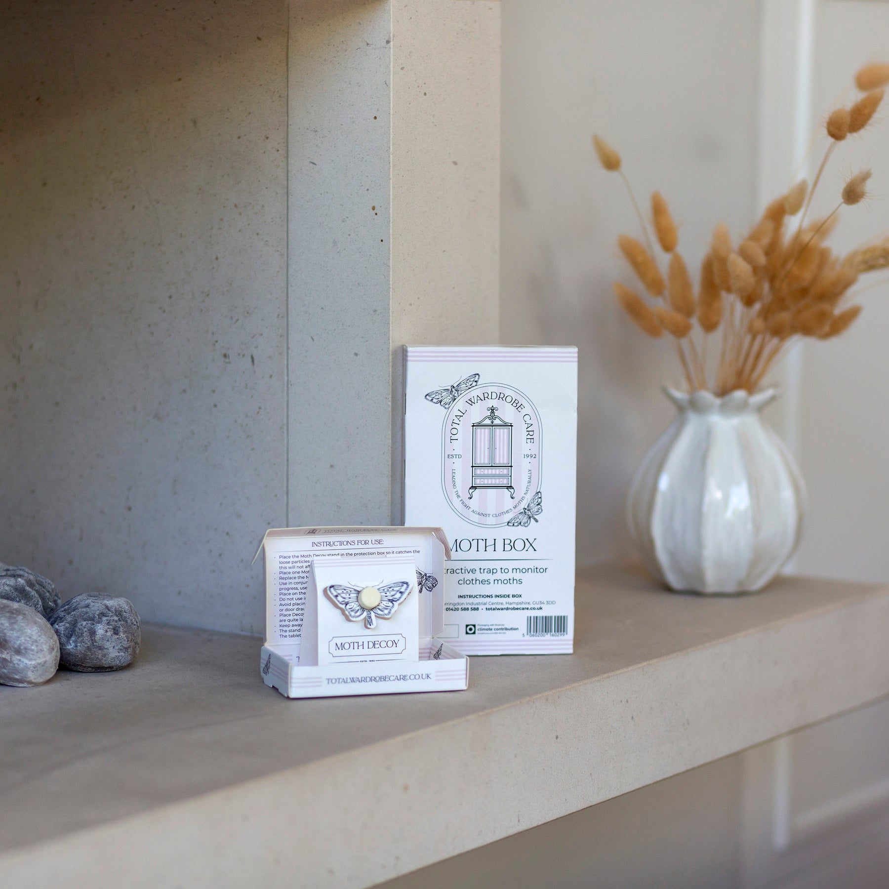 Moth Box & Moth Decoy Duo