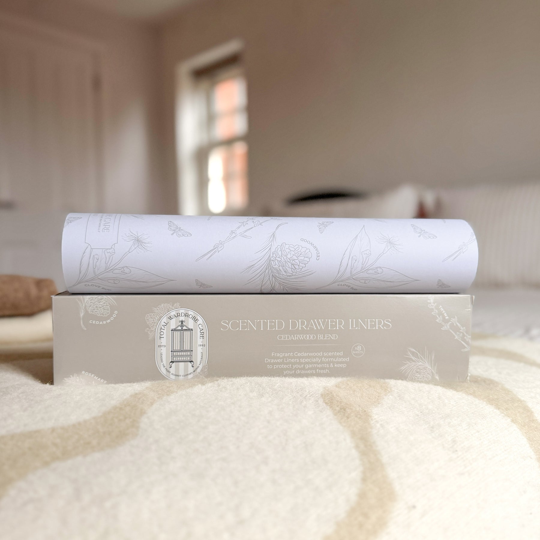 Scented Drawer Liners - Cedarwood