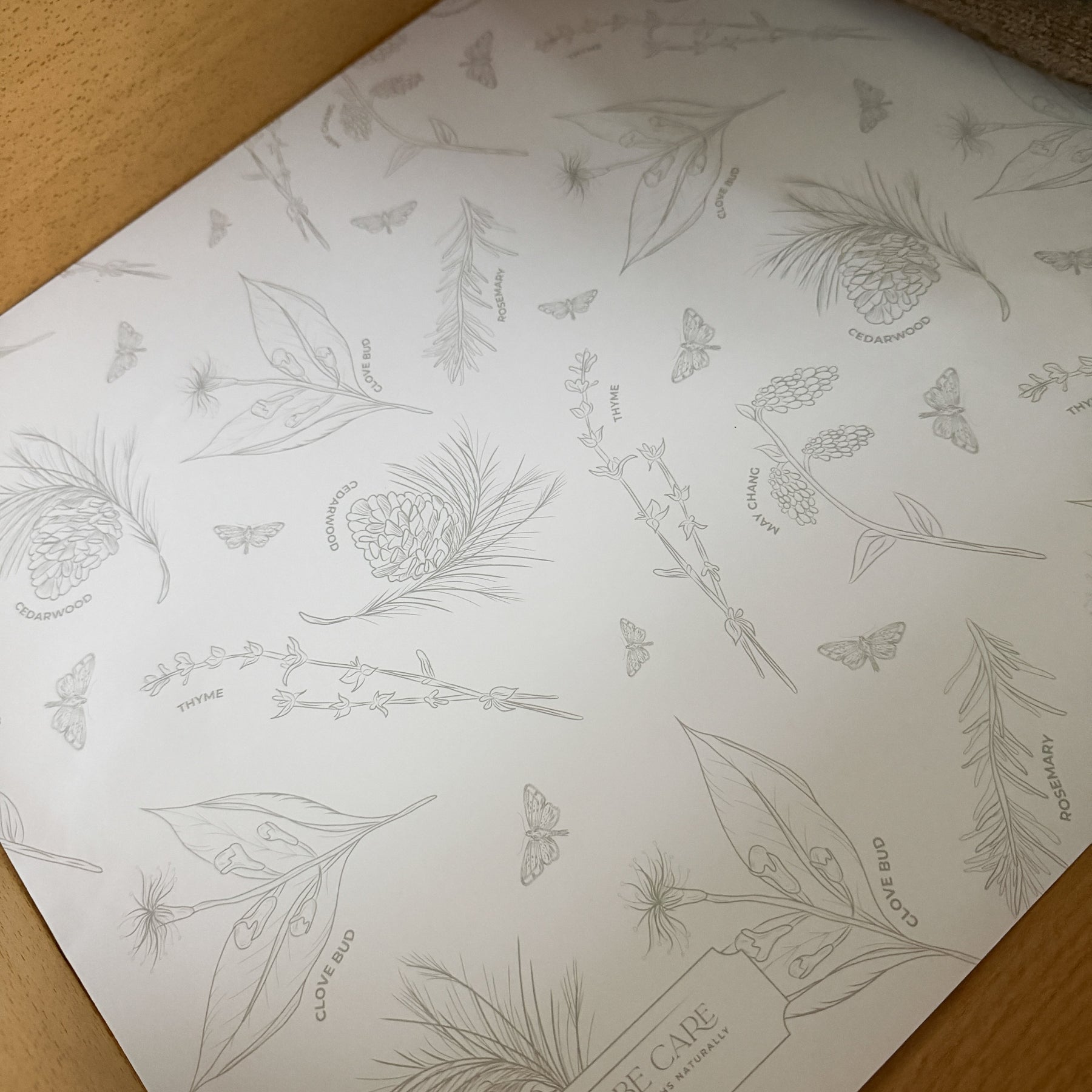 Scented Drawer Liners - Cedarwood