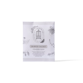 Drawer Sachet - Cedarwood Blend