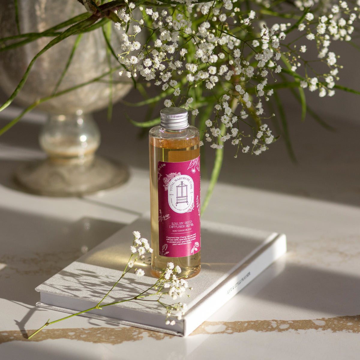 Mystix London Petitgrain & May Chang Duftöl-Diffusor, 100 Ml – Mit Schilfrohren Für Natürliche Duftverbreitung