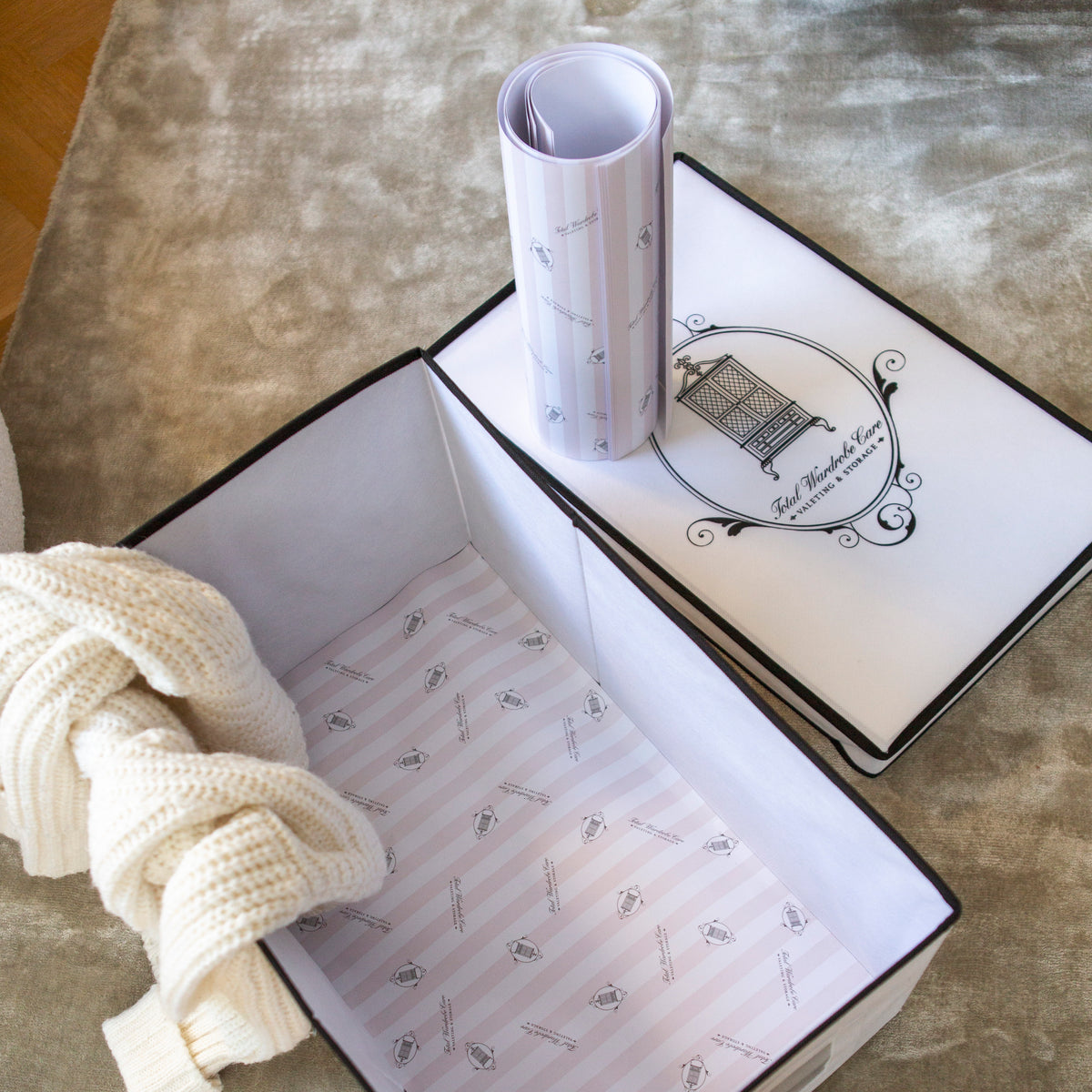 Scented AntiMoth Drawer Liners Total Wardrobe Care