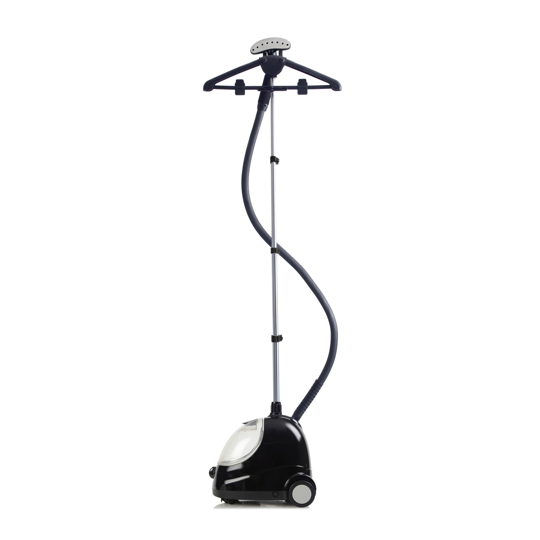 Fridja clothes steamer stood on pure white background